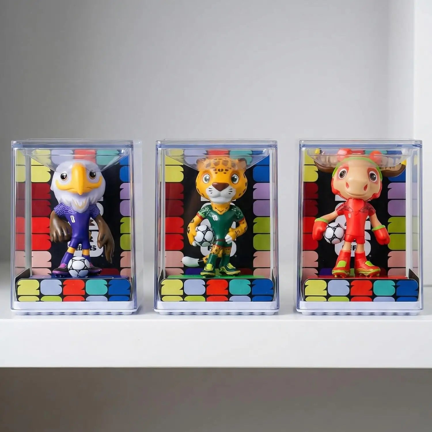 Velocitytoys™ - Kubvici 2026 World Cup Mascot 5" Figure in Acrylic Case