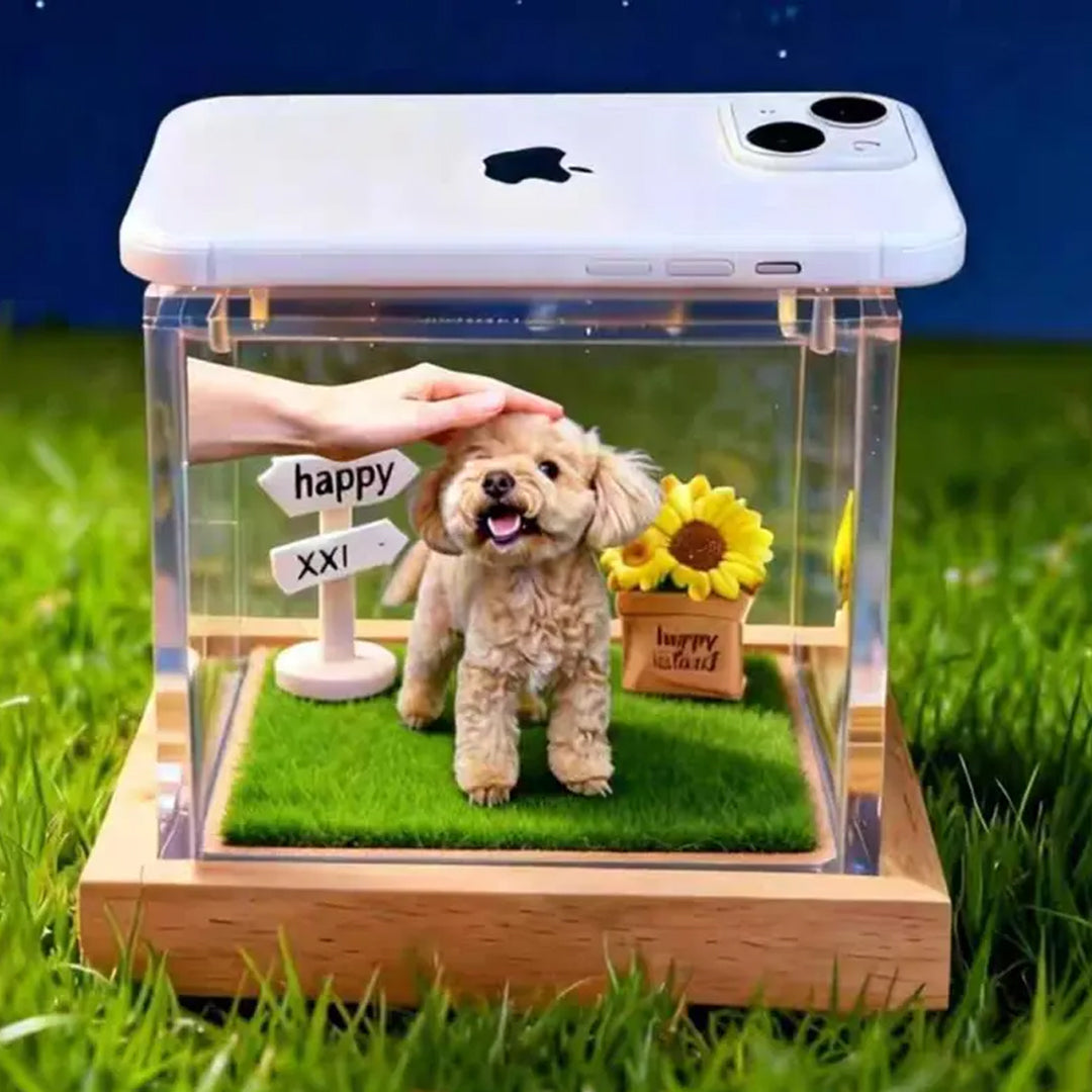 Velocitytoys™ - Custom Pet Holographic Memorial Box
