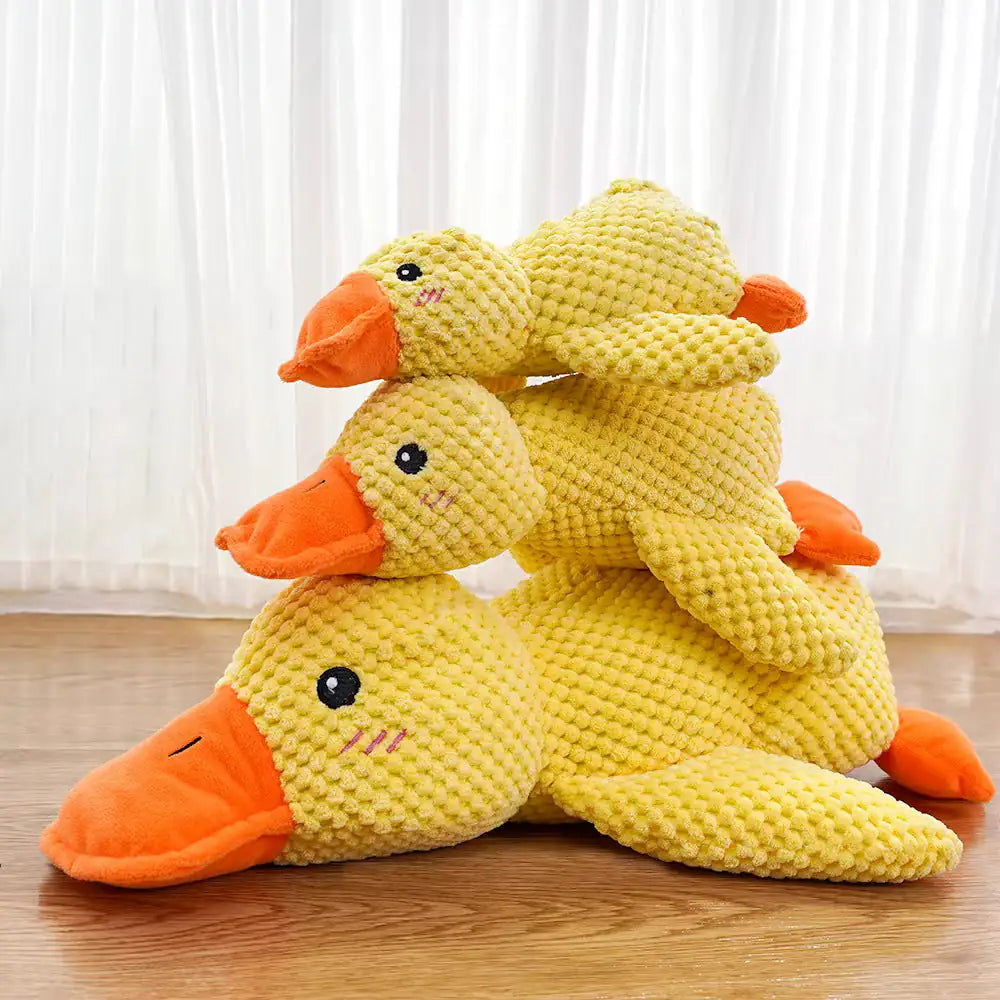 Velocitytoys™ —Durable Charging Duck Chew Teething Plush Elephant Pet