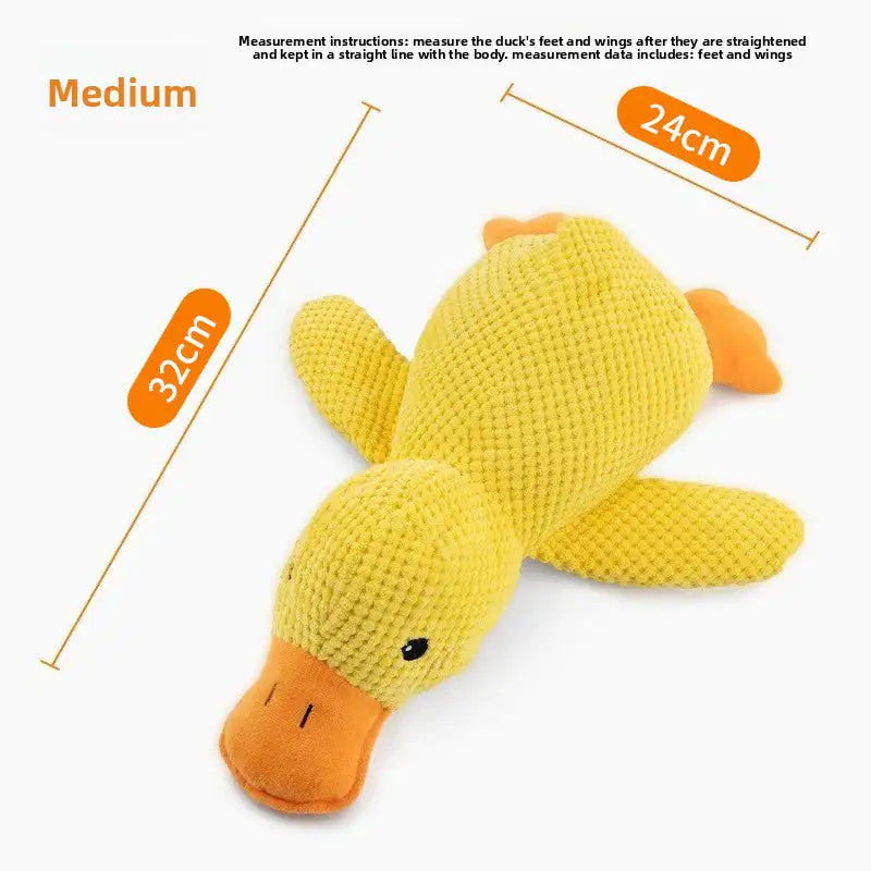 Velocitytoys™ —Durable Charging Duck Chew Teething Plush Elephant Pet