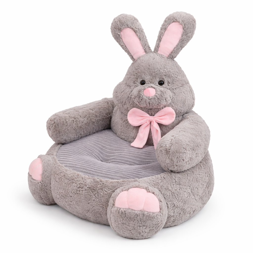 Velocitytoys™ – Ultra Soft Bunny Plush Chair