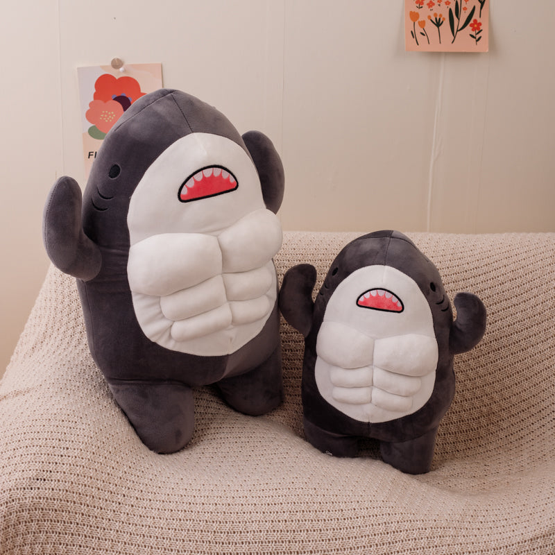 Velocitytoys™-Buff Shark Plushies