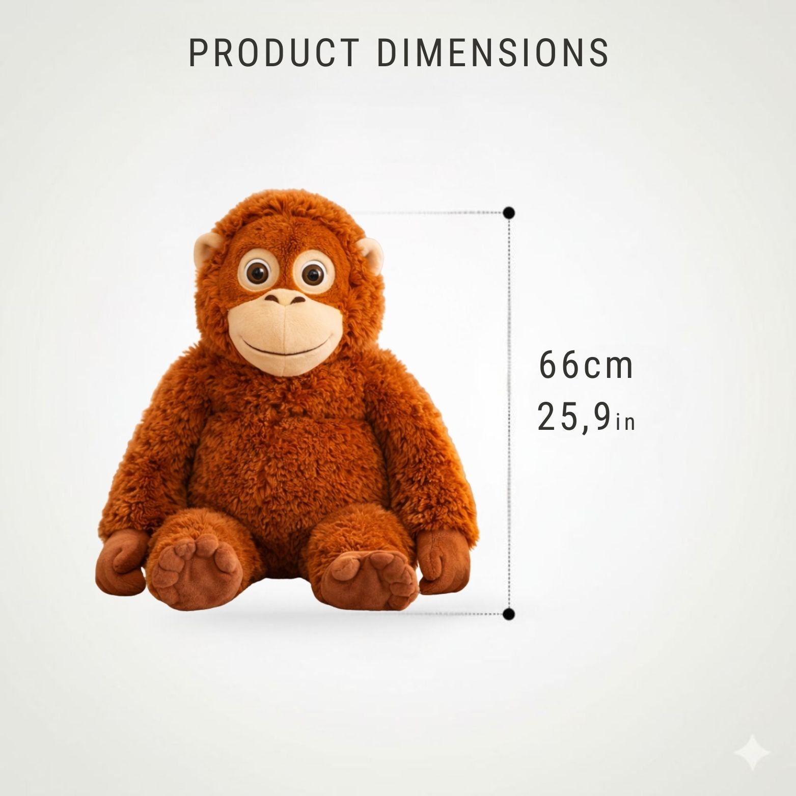 Velocitytoys™– The Orangutan Plush That Feels Like a Hug