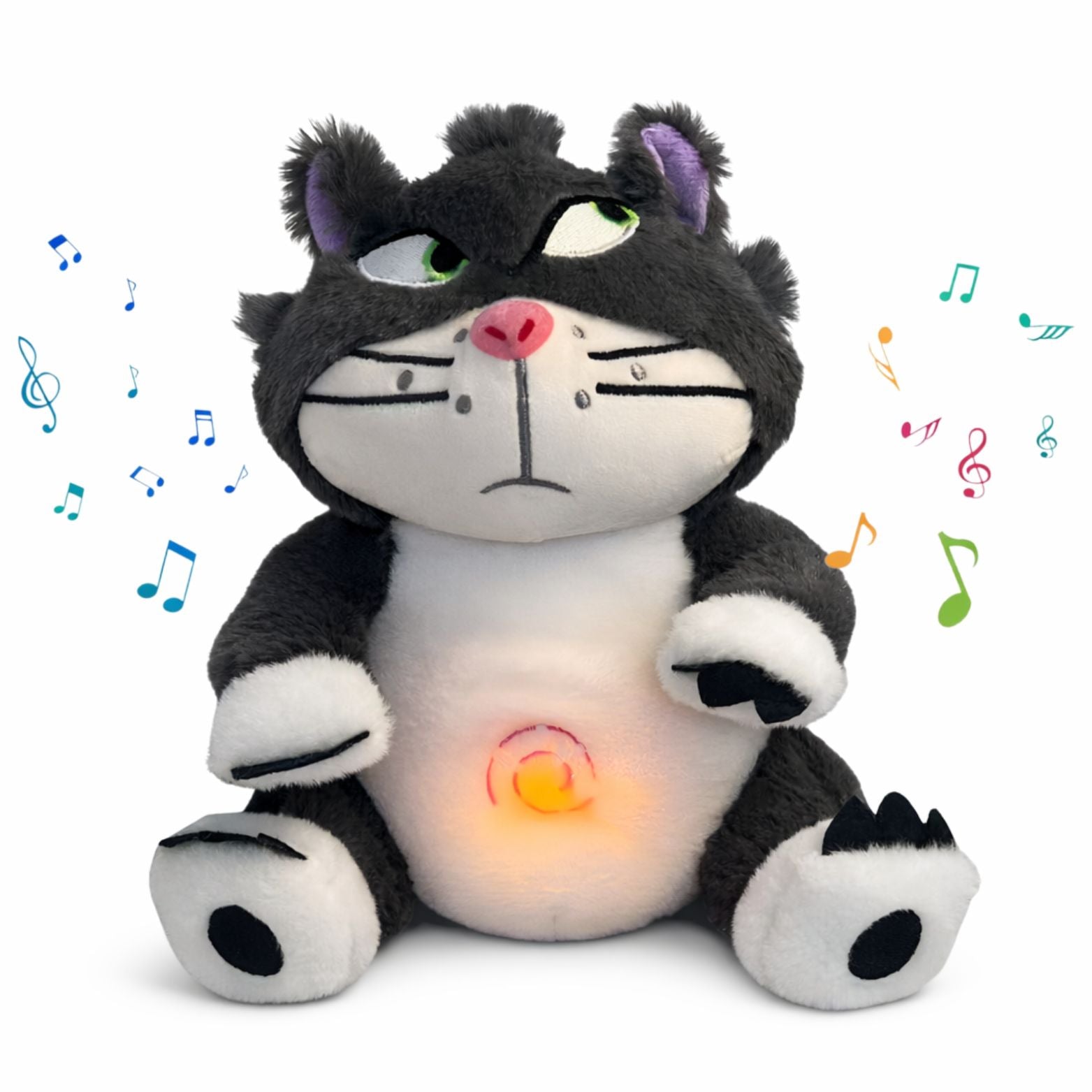 Velocitytoys™-Breathing Anti-Stress Plush Toy Light & Music