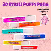 VelocityToys Popcorn 3D Kalem Seti, Duyusal Keşif, Eğitici Sanat Oyunu