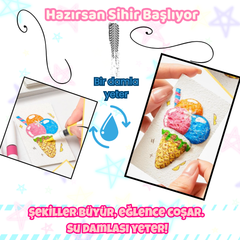 VelocityToys 3D Köpük Boyama Seti, Okul Öncesi Etkinlik, El İşi Oyunu