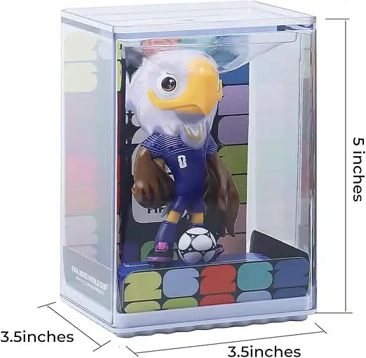 Velocitytoys™ - Kubvici 2026 World Cup Mascot 5" Figure in Acrylic Case