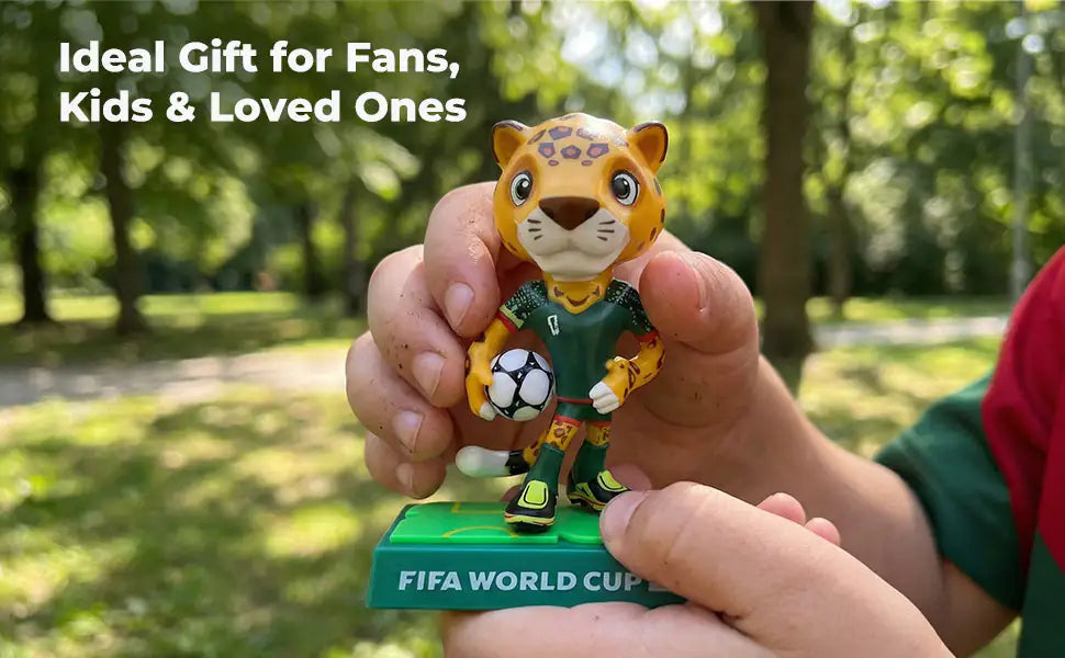 Velocitytoys™ - Kubvici 2026 World Cup Mascot 5" Figure in Acrylic Case