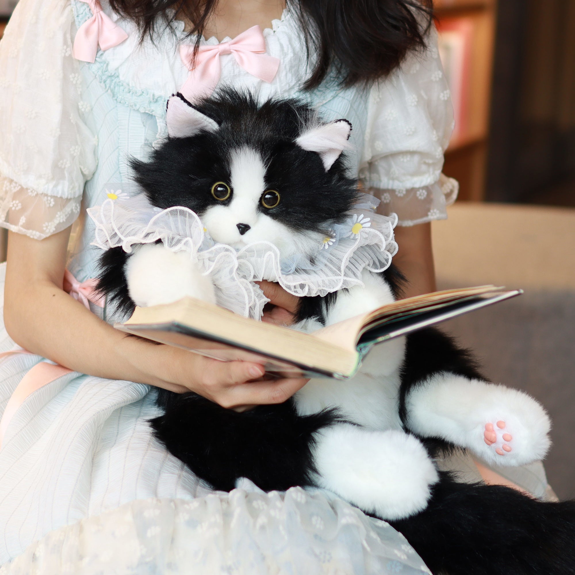 Velocitytoys™ - Tuxedo Cat Backpack – Cute Bag for Cat Fans Daily Companion
