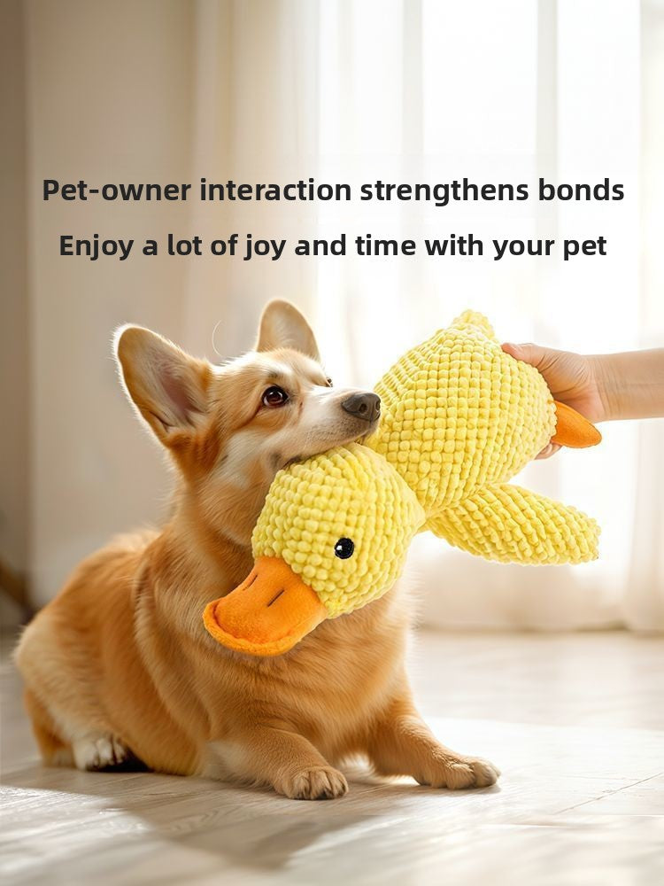 Velocitytoys™ —Durable Charging Duck Chew Teething Plush Elephant Pet