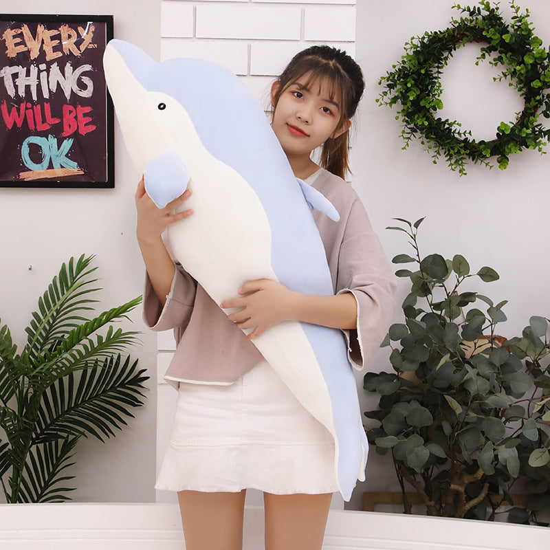 Velocitytoys™-Soft Blue Dolphin Plush