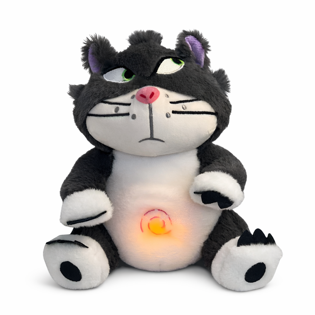 Velocitytoys™-Breathing Anti-Stress Plush Toy Light & Music