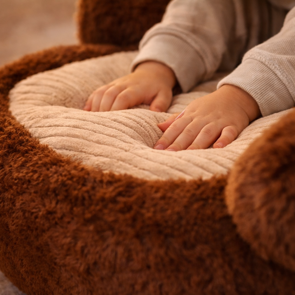 Velocitytoys™ – Ultra Soft Bear Plush Chair