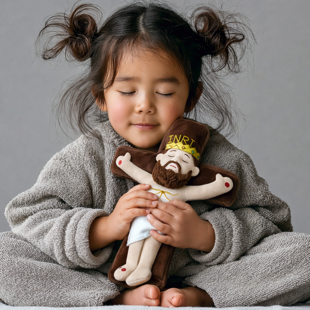 Velocitytoys™-Jesus on the Cross Plush Toy