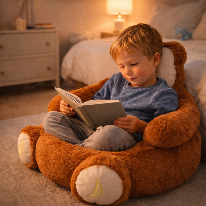 Velocitytoys™–  Ultra Soft Monkey Plush Chair