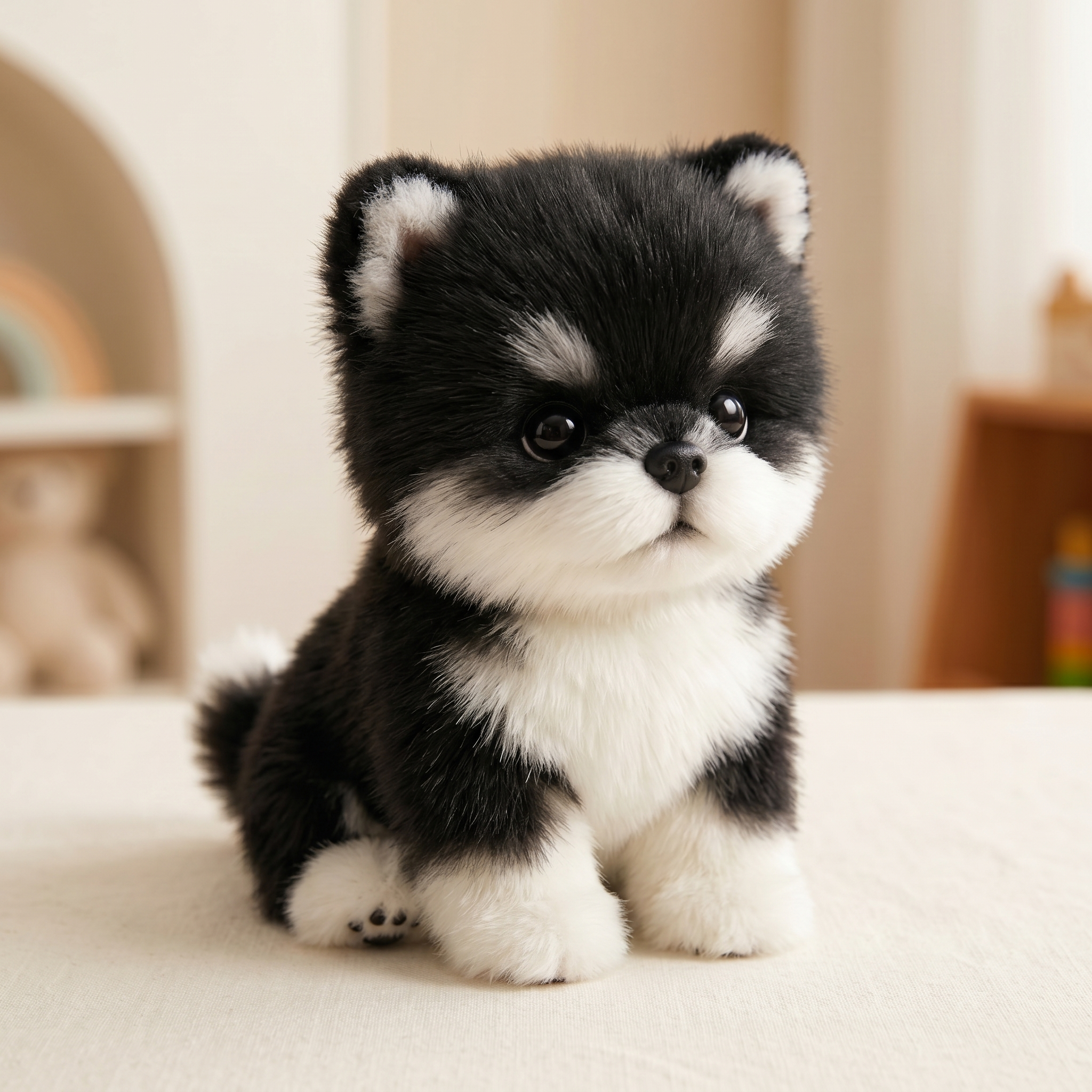 Velocitytoys™- Realistic Pom Puppy Plush