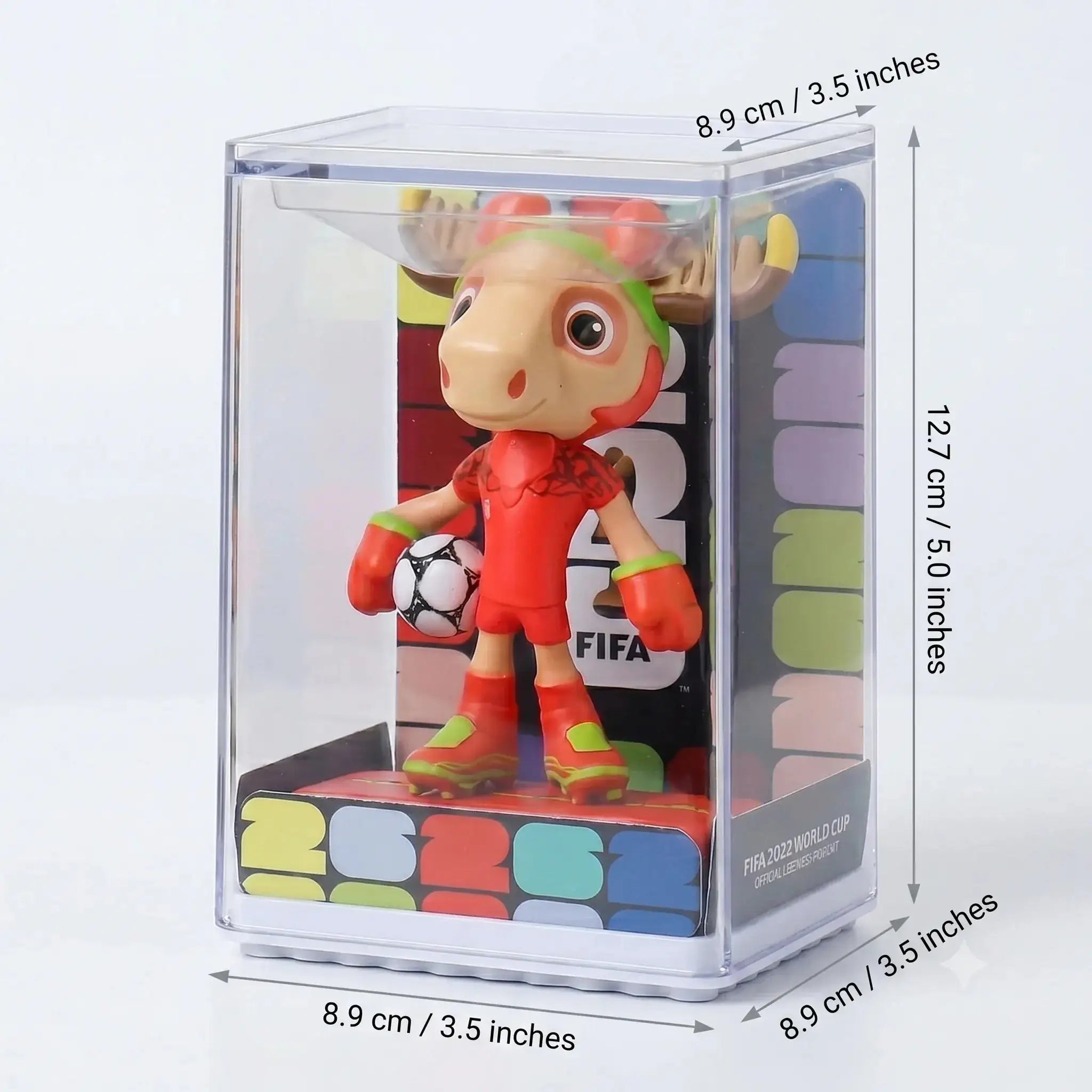 Velocitytoys™ - Kubvici 2026 World Cup Mascot 5" Figure in Acrylic Case