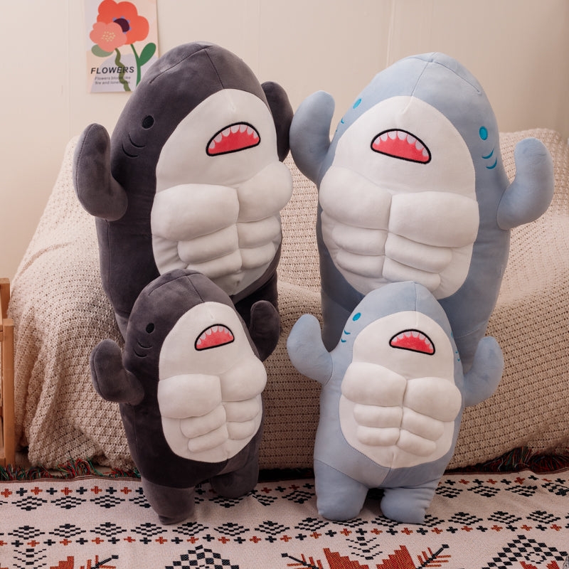 Velocitytoys™-Buff Shark Plushies