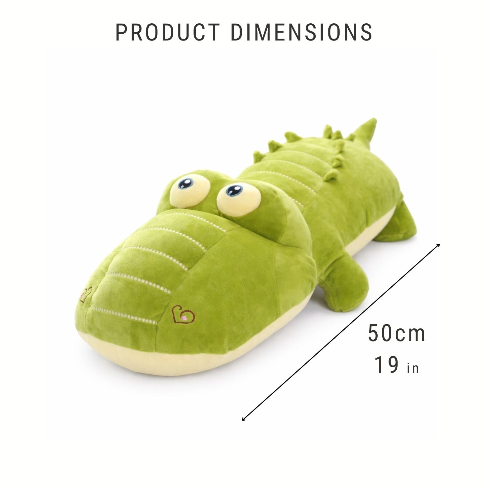 Velocitytoys™– Super Soft Crocodile Plush Toy