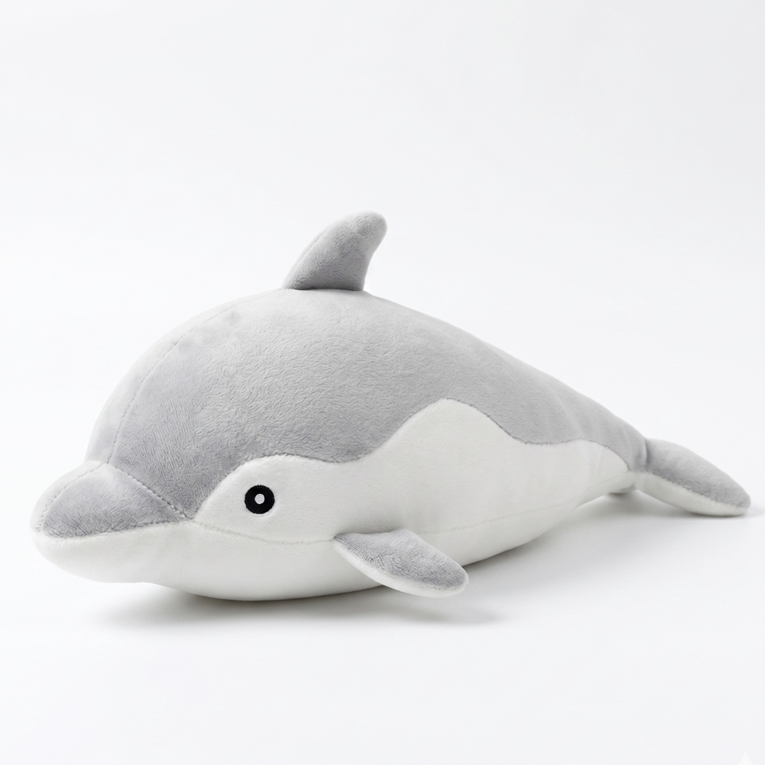 Velocitytoys™-Soft Gray Dolphin Plush