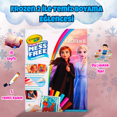 VelocityToys Karlar Ülkesi 2 Boyama Kiti, Lekesiz Boyama, Çocuk Oyunu