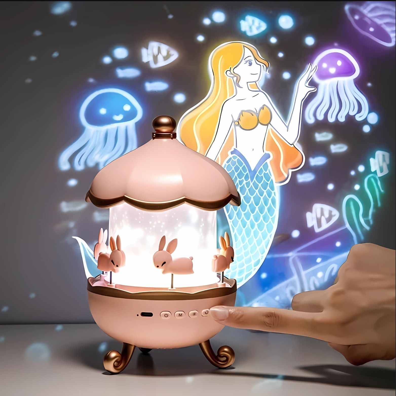 Velocitytoys™ – Dreamy Star Bunny Projector