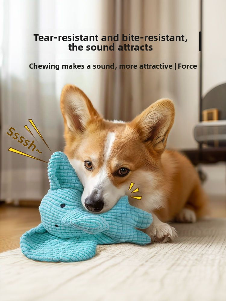 Velocitytoys™ —Durable Charging Duck Chew Teething Plush Elephant Pet