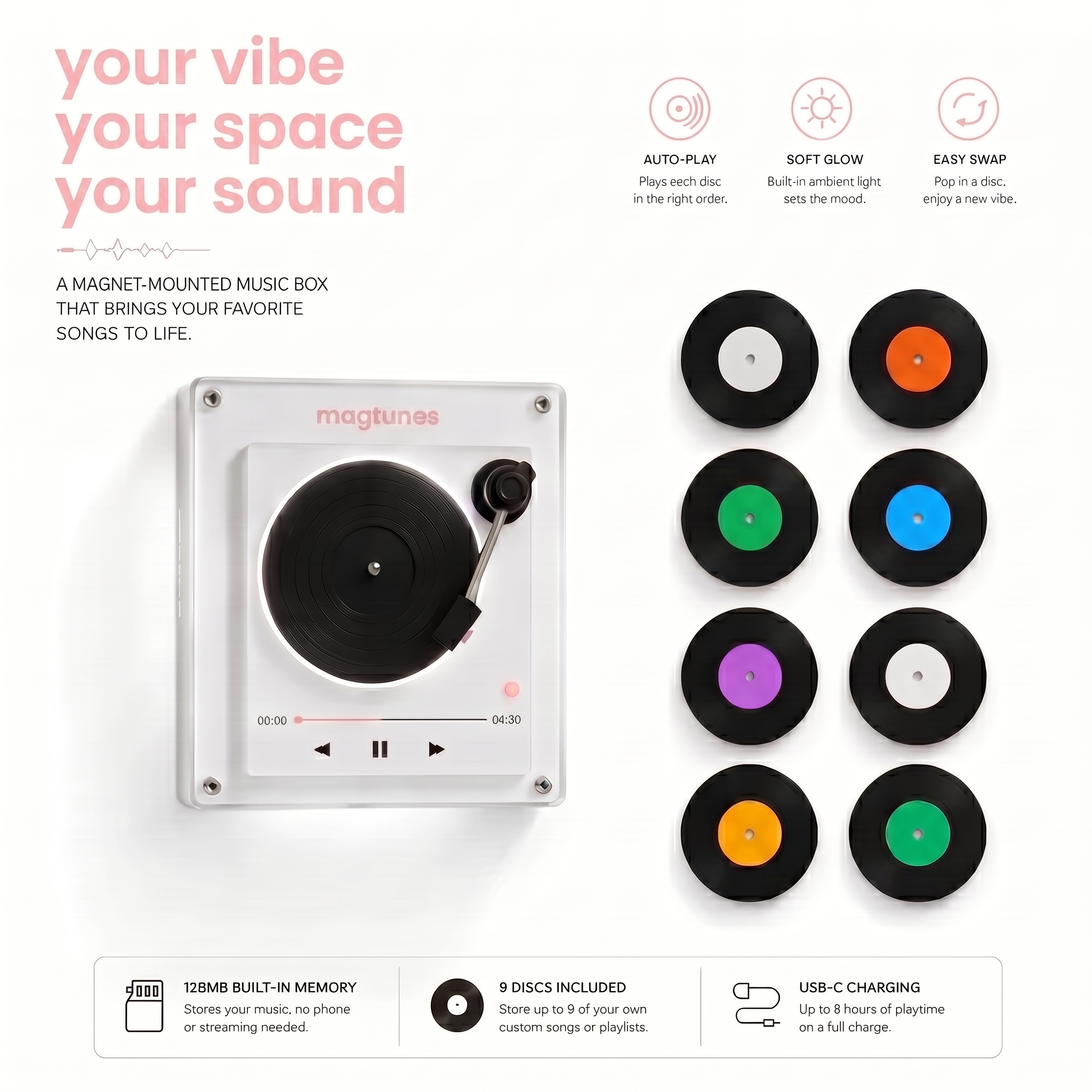 Velocitytoys™–  MagTunes Player