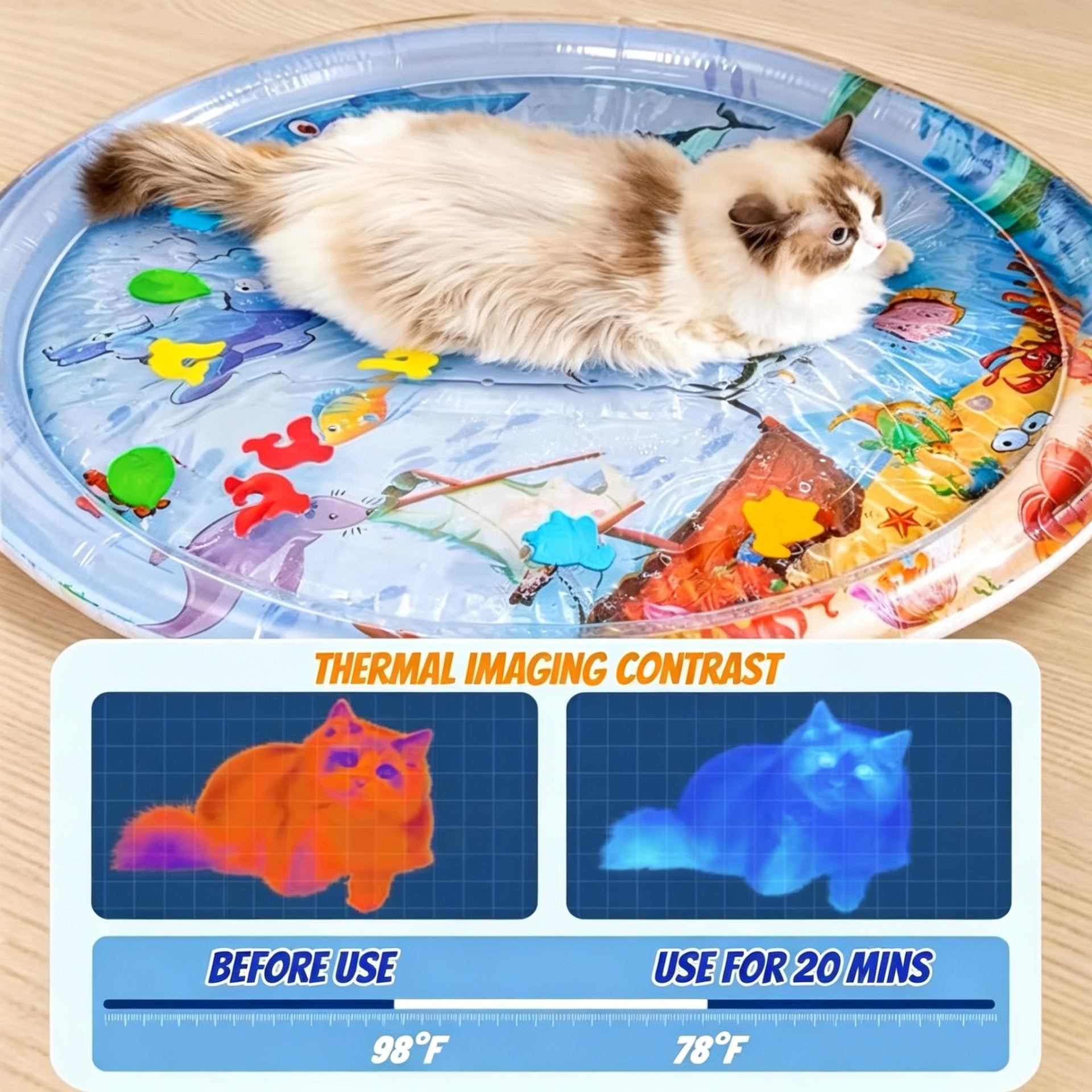Velocitytoys™ - NEW Pet Summer Water Bed